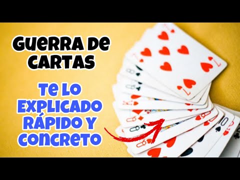 Guerra en cartas: cómo se juega y estrategias ganadoras